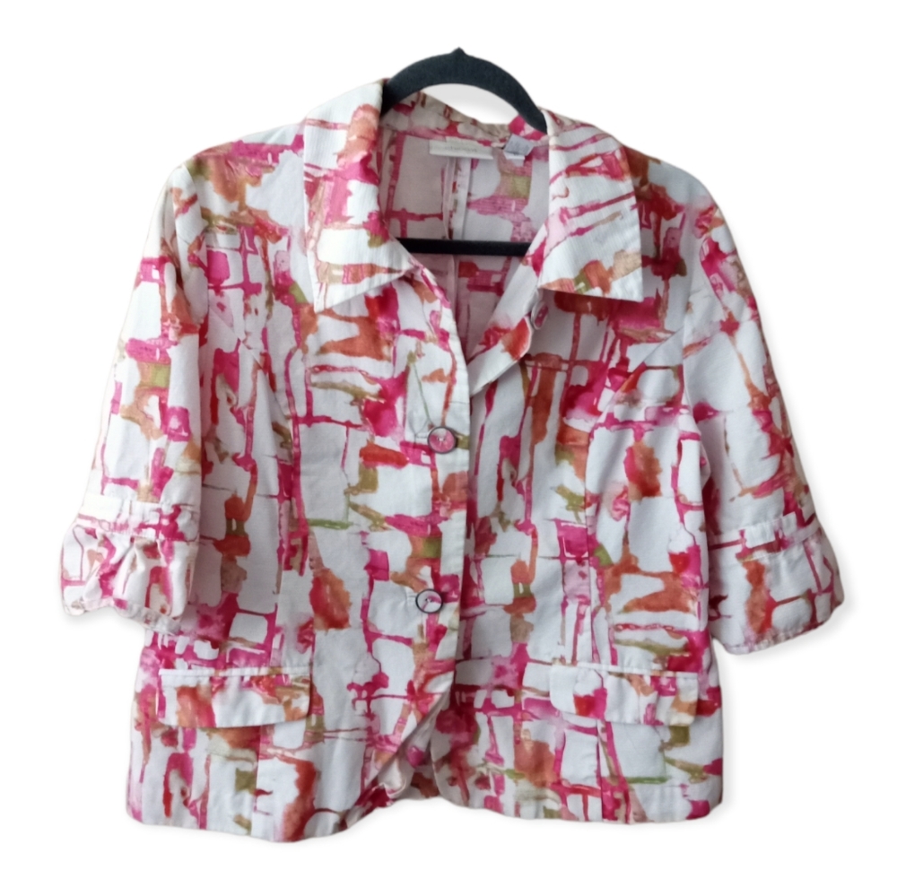 Chico's Bright Colors Blazer